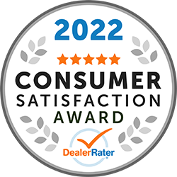 DealerRater Consumer Satisfaction Award 2022