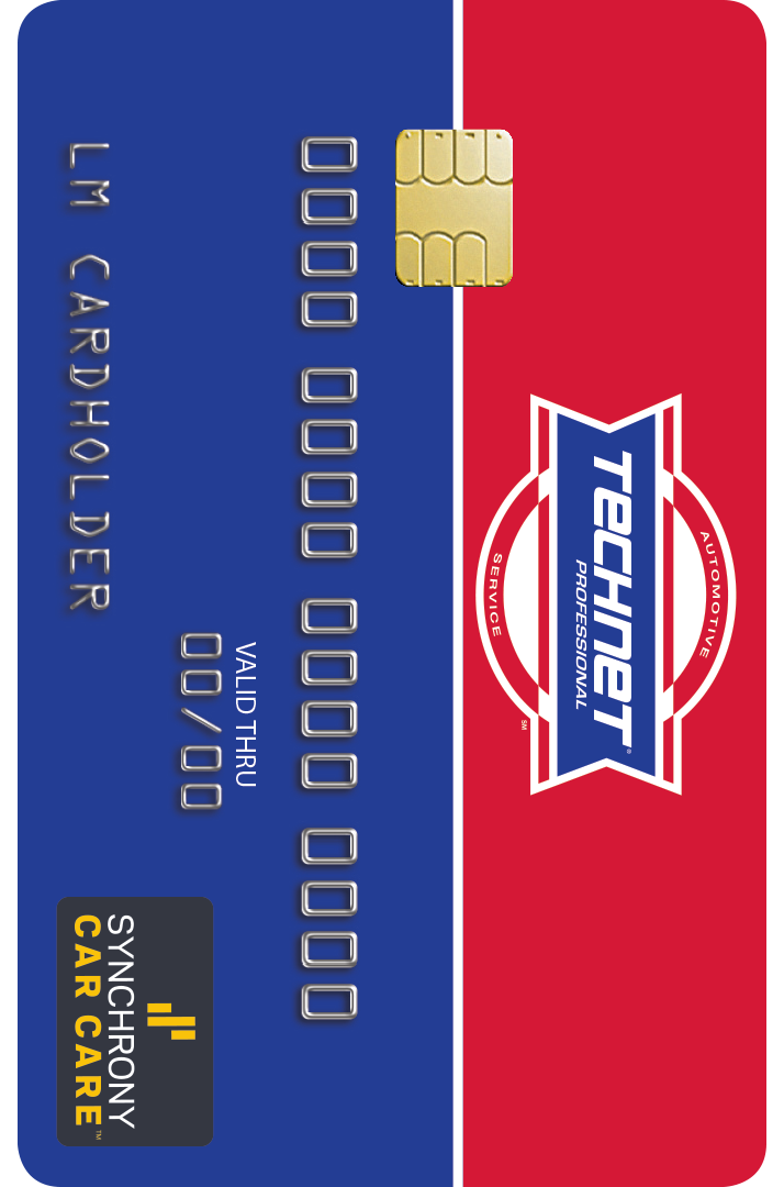 TechNet Car Care Credit Card
